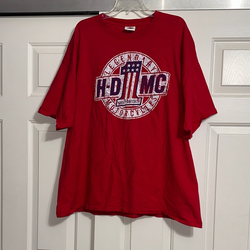 Harley-Davidson 2014 Southern Thunder Red Graphic Tee